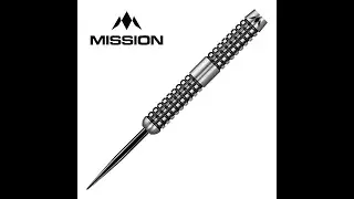 Mission Quadrant M4 21 gram Steel Tip Darts - Quad Grip - D1858