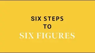 Breaking Out of a Poverty Mindset: Six Steps to Six Figures!