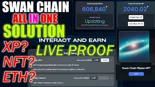 Swan Chain OnChain Xp & Daily NFT Mint Solution Live Bridge Proof | Swan Chain Airdrop Update