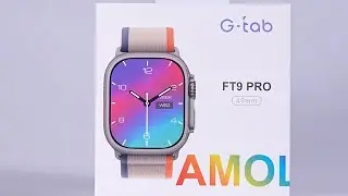 G-Tab FT9 Pro | AMOLED Smartwatch | Powerful Processor | IP68 Waterproof