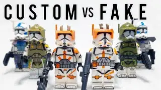LEGO STAR WARS: CLONE ARMY CUSTOMS vs FAKE LEGO CLONES