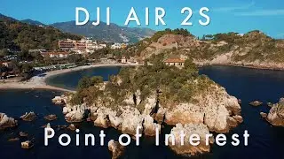 DJI Air 2S Modalita di volo Intelligenti - Point of Interest, parte di Focuse Track
