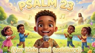 🌈✨Teach your Kids Psalm 23 &ndash; Kids Worship Song | The Lord Is My Shepherd | Kids Bible Songs✨🌈