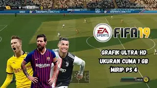 GILA REALISTIS‼️ FIFA 19 MOD ANDROID 2025 🔥 Transfer 25/26 + OFFLINE HD SERASA PS4!