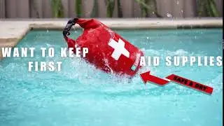 SURVIVAL Waterproof Dry Bag - Keep your First Aid KIT and Personal Items Dry