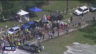 Black Lives Matter rally in Tampa