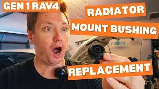 Gen 1 Rav 4 94-00 Radiator Mount Bushing Replacement