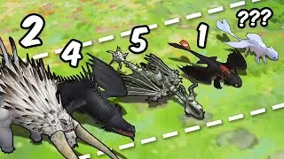 Top 10 De Las Especies de Dragones Más Raras en Cómo Entrenar A Tu Dragón