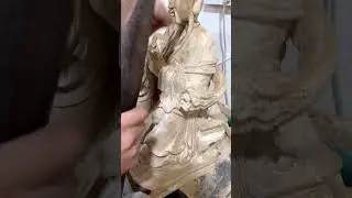 Sculpting the Celestial: The Xuan Tian Emperor Wood Carving