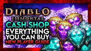 Diablo Immortal - Cash Shop // EVERYTHING YOU CAN BUY!!! All the information you may want and more!!