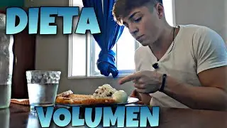 MI DIETA DE VOLUMEN | ¿Que comer para AUMENTAR masa muscular?