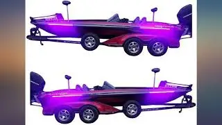 Fishing Vault High Output Ultra Violet UV Black Light LED Light Strip for Bass review
