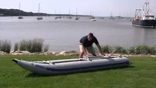 How to assemble and use the Sea Eagle PaddleSki Catamaran Kayak