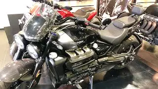 2022 TRIUMPH Rocket 3 GT, TRIPLE BLACK. Highest Level of Specs. Description.