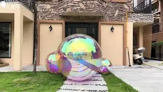 ✨Giant colored mirror ball online ✨#happyday #partydecor #balloonarch#BIGSHINYBALL #partydecor