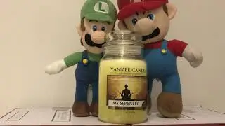 Yankee Candle Review: My Serenity (RETIRED AND VERY HARD TO FIND) #yankeecandle