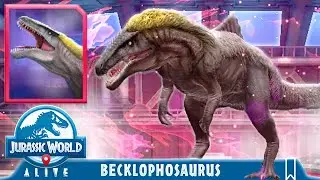 NEW BECKLOPHOSAURUS LEGENDARY HYBRID UNLOCKED (JURASSIC WORLD ALIVE)