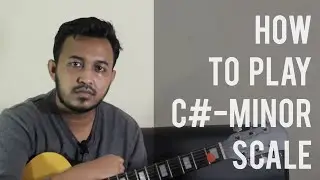 How To Play C# minor Scale Guitar Lesson For Beginners