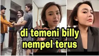 kemesraan manda dan billy main tiktok