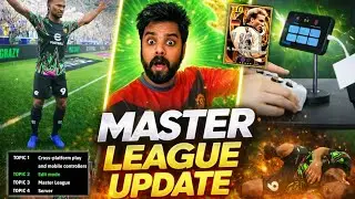 MASTER LEAGUE & MOBILE CONTROLER 😱 WHAT'S COMING TOMMOROW UPDATE EFOOTBALL MOBILE #shorts #efootball