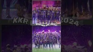 KKR Win IPL 2024 #shorts #ipl #ipl2024 #kkrwin