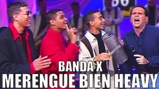 La banda X ritmo merenguero bien Heavy!