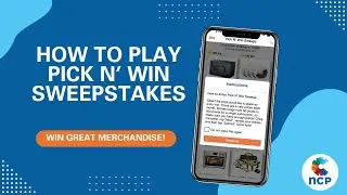 National Consumer Panel: How To Play Pick N' Win Sweepstakes