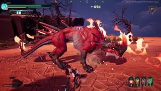 Embermane - Solo Hammer - Dauntless Open Beta
