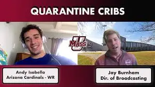 Quarantine Cribs: UMass Football Alum Andy Isabella