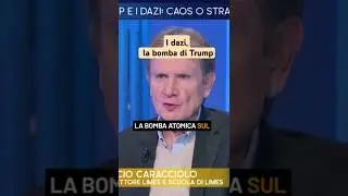 I dazi, la bomba di Trump