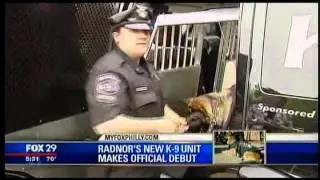 Radnor Township Police and Land Rover Main Line K-9 Event Coverage on FOX29
