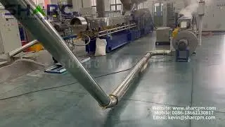 WPC pelletizing machine line #extrusionmachinerymanufacturer