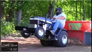 Garden Tractor Pulls! 2020 Harvard 1st Pull