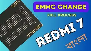 Redmi 7/Y3 Emmc change ✅ | Redmi 7 dead boot repair | রেম রম পরিবর্তন করার পরিপুর্ন সমাধান| 💙❤️
