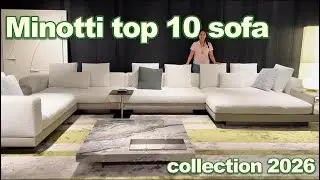 Top 10 Minotti Sofas 2026 | Iconic Designer Furniture From China