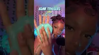 I gave myself tingles for the FIRST time! 😩 #asmr #slimeasmr #trinitijasmr