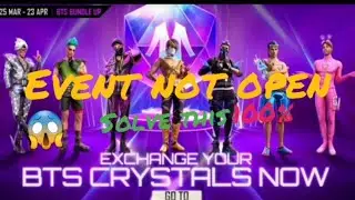 GET BTS OUTFITS EVENT NOT OPEN🤯PROBLEM SOLVE/HOW TO OPEN BTS BUNDLE UP EVENT/IN MALAYALAM/