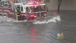 Flooding Makes Mess Of Roads