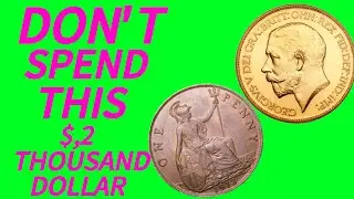 Most valuable Rare kingdom one Penny coin worth very much in dollar