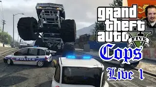Renforts, Patrouilles, Interventions avec la Police Nationale - COPS LIVE 1 - LSPDFR GTA 5 MODS