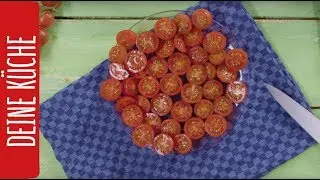 Tomaten schnell schneiden 🍅 | Kitchen Hacks | REWE Deine K&uuml;che