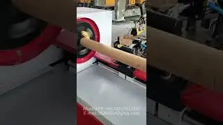 The fully automatic paper tube precision cutting machine can adjust the size freely