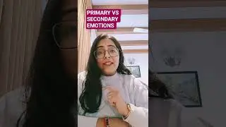 Primary emotions #selfdiscoveryjourney #innerchildhealing #dont judge #anubhuti