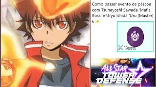Evento de p&aacute;scoa do ASTD com  Tsunayoshi Sawada Lvl '79' ‐ Roblox
