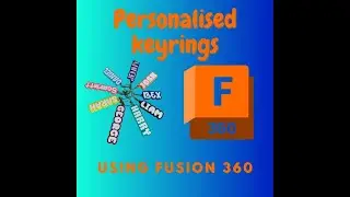 How to Design a Personalized Keyring in Fusion 360 for 3D Printing (Beginner Tutorial)