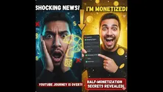 Half Monetization |Shopping feature|Earnings Money 🤑|Grow Channel