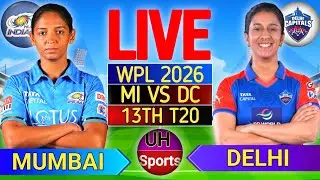 Delhi Capitals Women vs Mumbai Indians Women, 13th Match, WPL 2026 - Live Cricket Match Score, MI 10