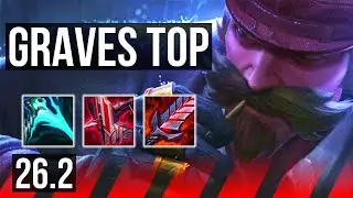 GRAVES vs TRYNDAMERE (TOP) | Good KDA: 10/2/4 | KR Diamond | 26.2