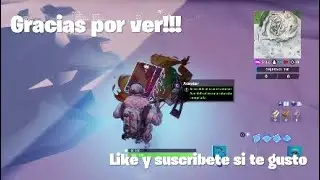 Gu&iacute;a FORTNITE fortbyte #61 accesible al usar el aerosol ava de sol en una catarata congelada
