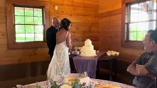 Sherri & Stacey Treat Wedding Cake